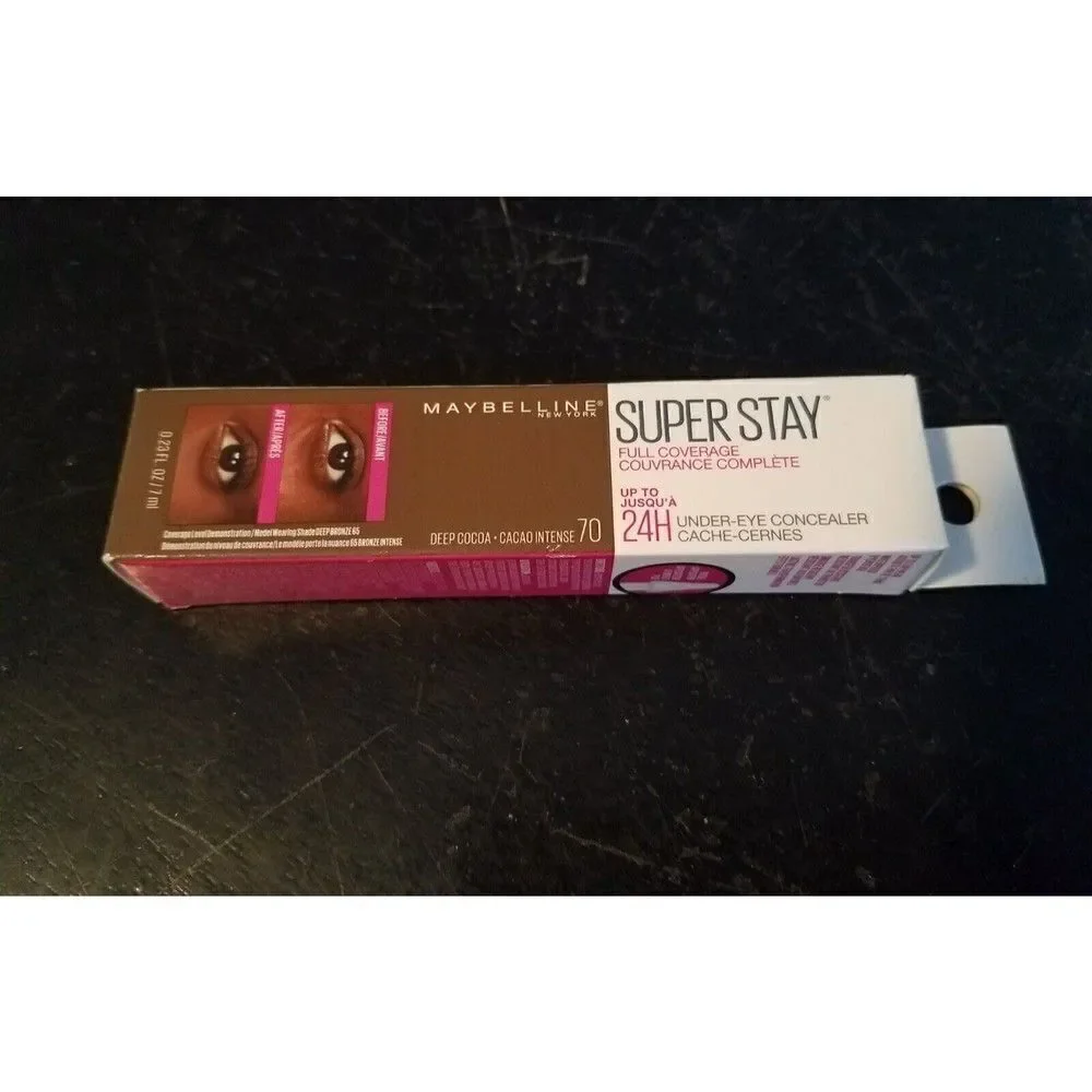 #70 Deep Cocoa Maybelline Super Stay Full Coverage Under-Eye Concealer